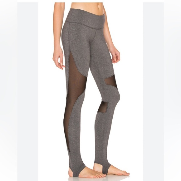ALO Yoga Coast Leggings | Full length sheer mesh panels - Picture 1 of 9